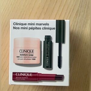 Clinique Mini Marvels Set — featuring Clinique almost lipstick black honey